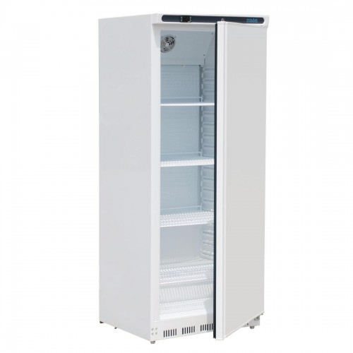 Polar CD614 Single Door Upright Larder Fridge White 600Ltr C-Series