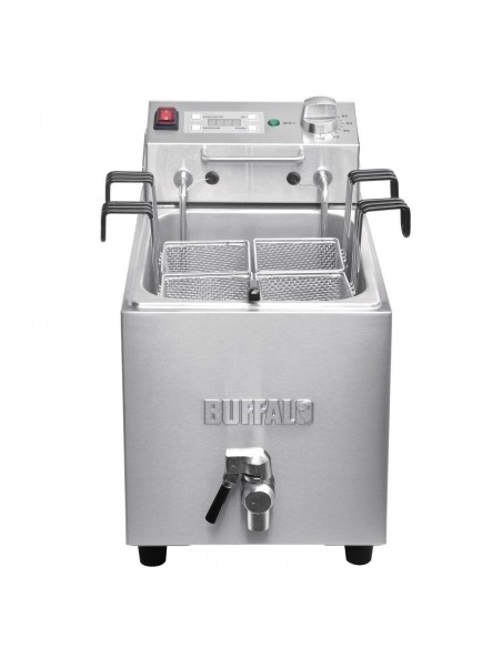 Buffalo DB191 Pasta Cooker 8Ltr with Tap and Timer
