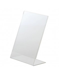 Slanted Acrylic Menu Holder A4