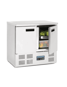 Polar U636 2 Door Compact Counter Fridge 240Ltr