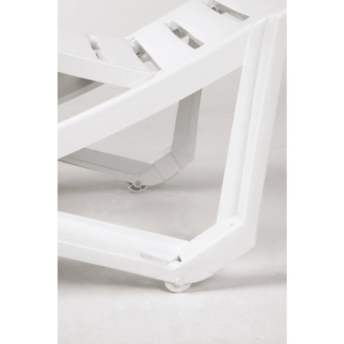 Resol Polypropylene White Sun Lounger...