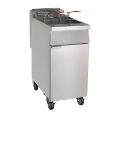Buffalo 18Ltr Twin Basket Gas Fryer Single Tank 26.4kW Natural Or LPG. DC319-N 2