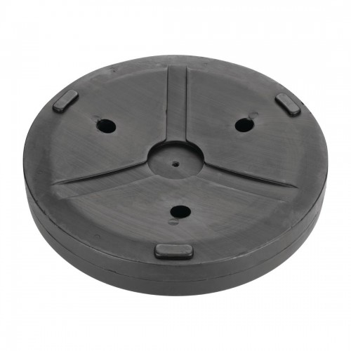 Bolero Black Parasol Concrete Base...