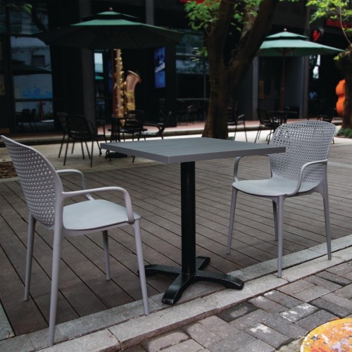 Bolero Aluminium Square Table Top...