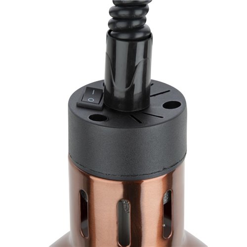 Buffalo Retractable Heat Shade Copper Finish