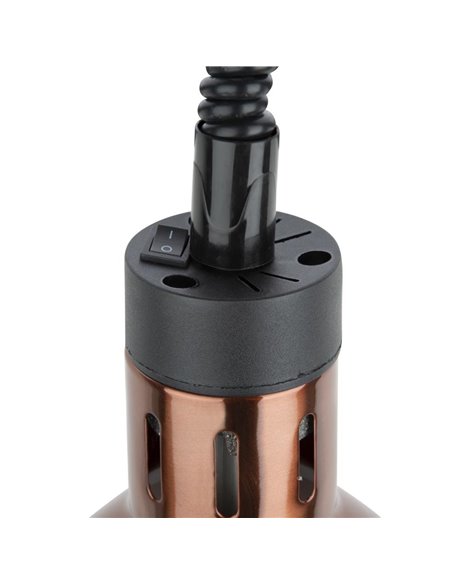 Buffalo Retractable Heat Shade Copper Finish