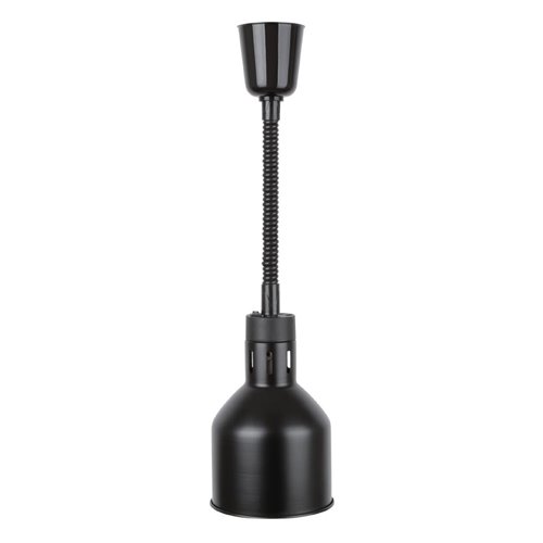 Buffalo Retractable Heat Lamp Matte Black Finish