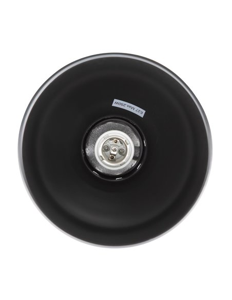 Buffalo Retractable Heat Lamp Matte Black Finish