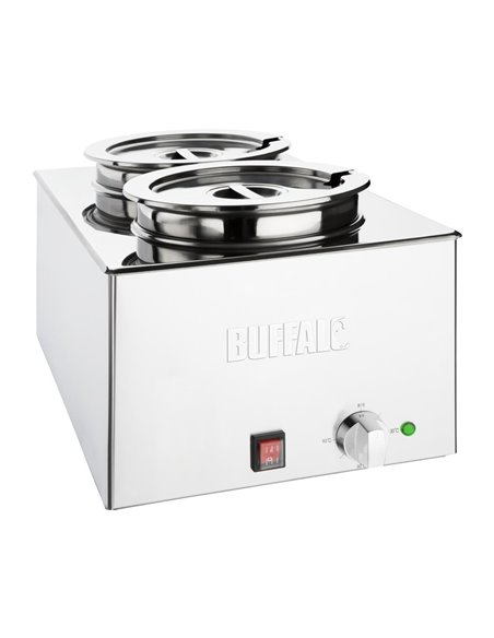 Buffalo Bain Marie with Round Pots