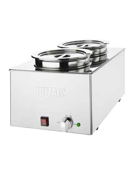 Buffalo Bain Marie with Round Pots