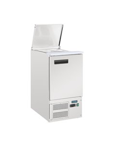 Polar G-Series Single Door Saladette Prep Counter Fridge 2