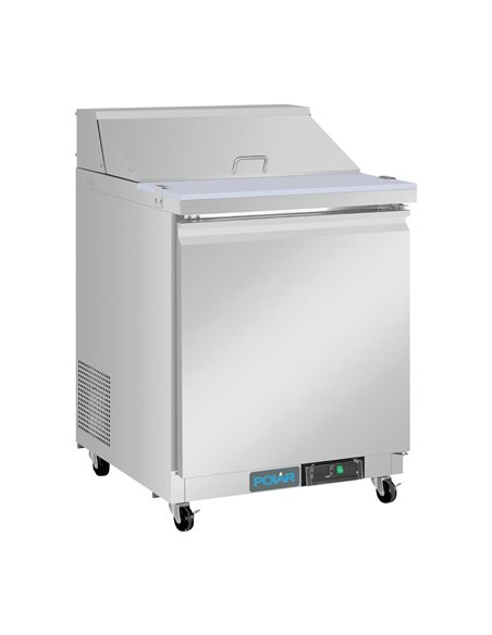 Polar U-Series Single Door Mega Top Prep Counter Fridge 154Ltr