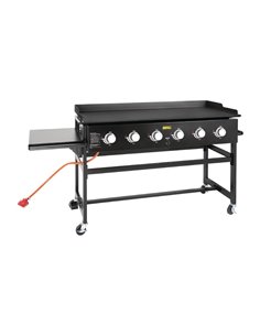 Buffalo CY265 6 Burner LPG Professional Barbecue Griddle Chargrill Outdoor Open Top 2