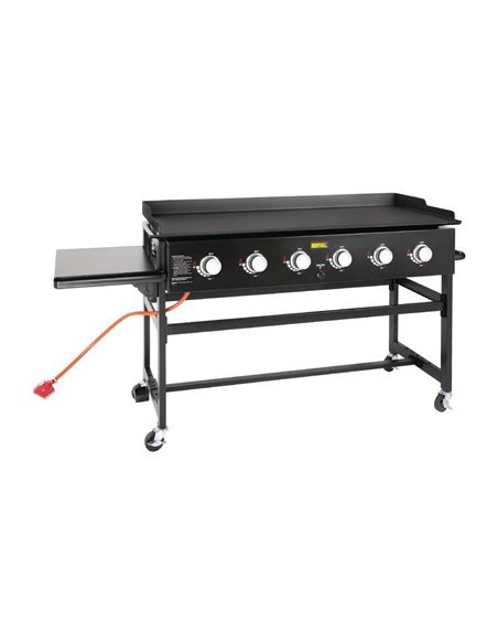 Buffalo 6 Burner LPG Barbecue Griddle