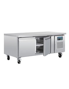Polar U-Series Double Door Chef Base Counter Fridge 2
