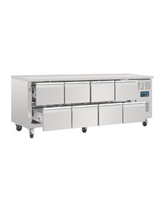 Polar U-Series Eight Drawer Gastronorm Counter Fridge 2