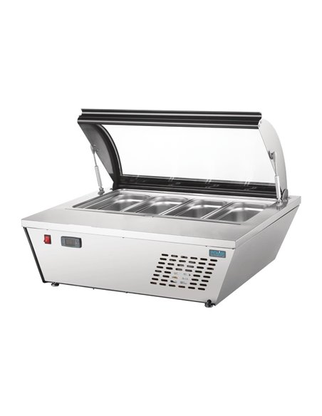 Polar Countertop Ice Cream Serving Display Freezer 67Ltr