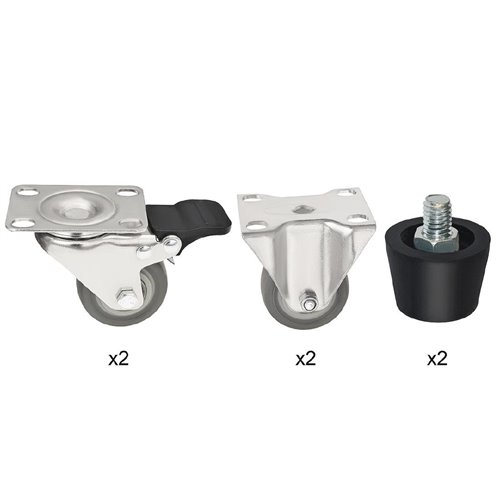 Buffalo Complete Feet and Set of 6 Standard Castors