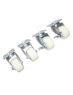 Polar Standard and Braked Castors (Set of 4)