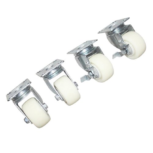 Polar Standard and Braked Castors (Set of 4)