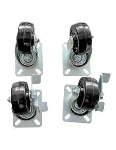 Polar Set of 4 Standard and Braked Castors