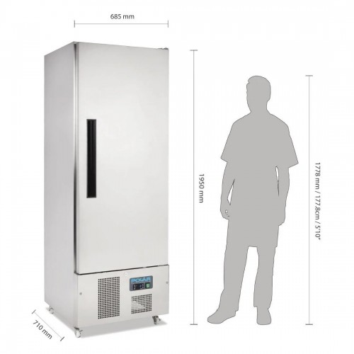 Polar 440Ltr Single Door Slimline...