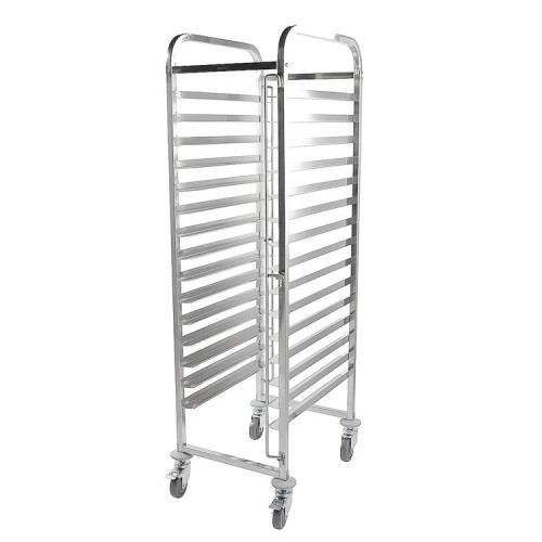 Racking Trolley 15 Shelves for Bakery...