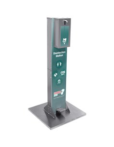 No-contact Disinfection Stand Stainless steel Height 1125mm | DA-AYK001