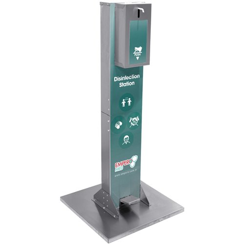 No-contact Disinfection Stand Stainless steel Height 1125mm | DA-AYK001