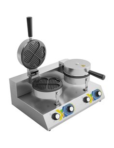 Commercial Waffle maker Double Round | DA-WF2207D