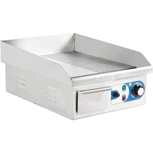 Commercial Griddle Smooth/Ribbed Small 1 zone 2kW Electric | DA-WHEG810AFR