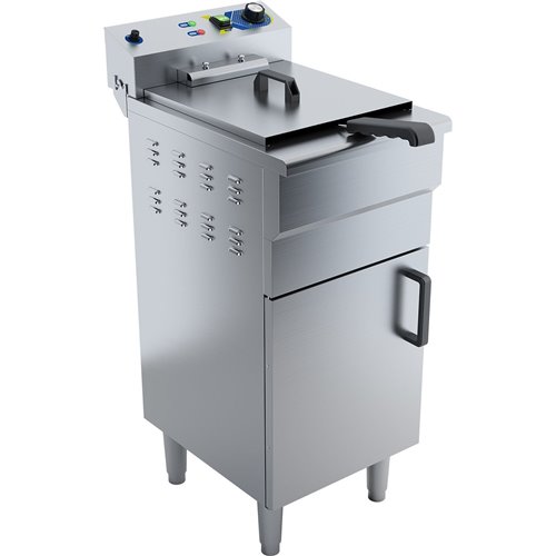 Commercial Fryer Single Electric 16 litre 3kW Free standing | DA-EF161VC