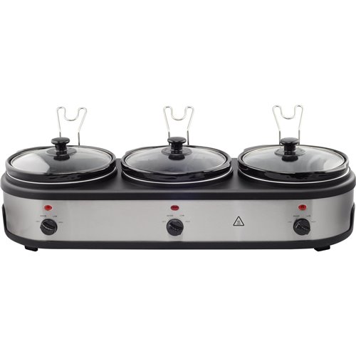 Ceramic Pot Slow Cooker 3x2.5 litres | DA-NSC325