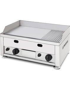 Commercial Gas Griddle Smooth plate 2 zones Countertop | DA-GGN6002
