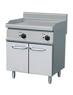 Professional Griddle Electric on Cabinet base 7.5kW Smooth/Ribbed | DA-THE7FM8M2C