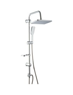 Shower Column with Hand Attachment and Soap Dish Chrome | DA-039