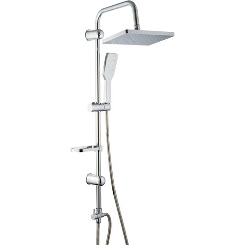 Shower Column with Hand Attachment and Soap Dish Chrome | DA-039