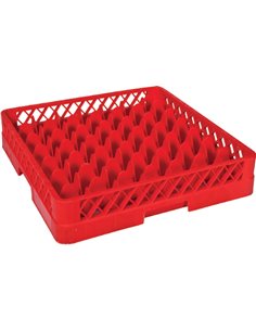 Cups/Glass rack 49 compartments 500x500x100mm | DA-BB49