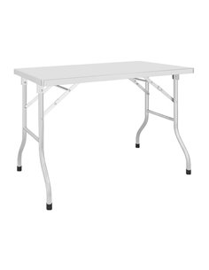 Commercial Folding Work Table Stainless Steel 2000x600x800mm | DA-FWT206D