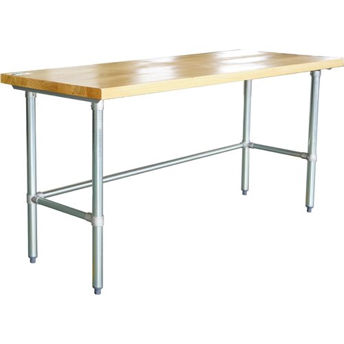 Bakery Work table Wood top 1200x600x900mm | DA-RWTG600X1200
