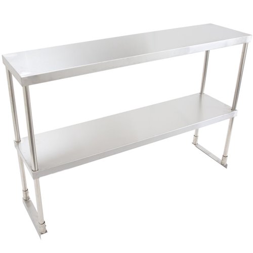Double Tier Overshelf Stainless steel 900x300x800mm | DA-DOS300X900