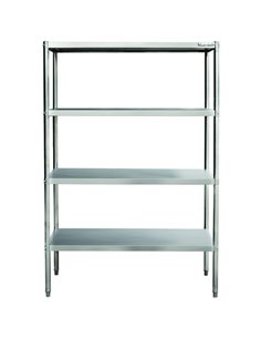 Professional Heavy Duty Shelving Unit Stainless steel Width 1400mm Depth 500mm 4 shelves | DA-THSS1450