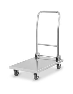 Platform trolley Stainless steel 800kg Folding handle 1100x600x1060mm | DA-ST047C