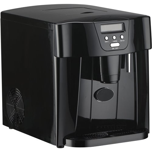 2-in-1 Ice Maker & Cold Water Dispenser Countertop 12kg/24h 0.6kg bin | DA-ZB10B