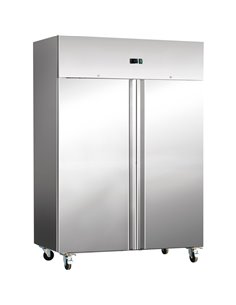 Commercial Freezer Upright cabinet Stainless steel 1476 litres Twin door GN2/1 Ventilated cooling | DA-THL1410BT