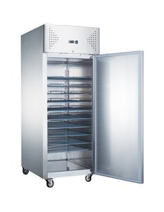 Commercial Ice Cream Freezer Upright cabinet 852 litres Stainless steel Single door 800x600mm Ventilated cooling | DA-G6080