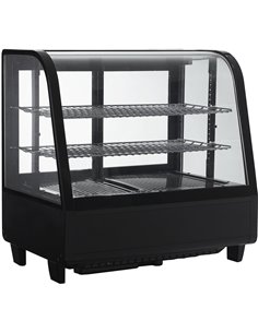 Display Fridge 100 litres 2 shelves Black | DA-CW100B