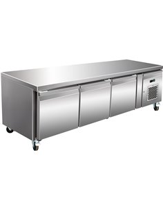 Professional Low Refrigerated Counter / Chef Base 3 doors 1795x700x650mm | DA-BASE31