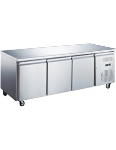 Commercial Freezer counter Ventilated 3 doors Depth 700mm | DA-FG31V