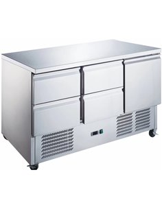 Commercial Refrigerated Counter 4 drawers 1 door | DA-4DS33